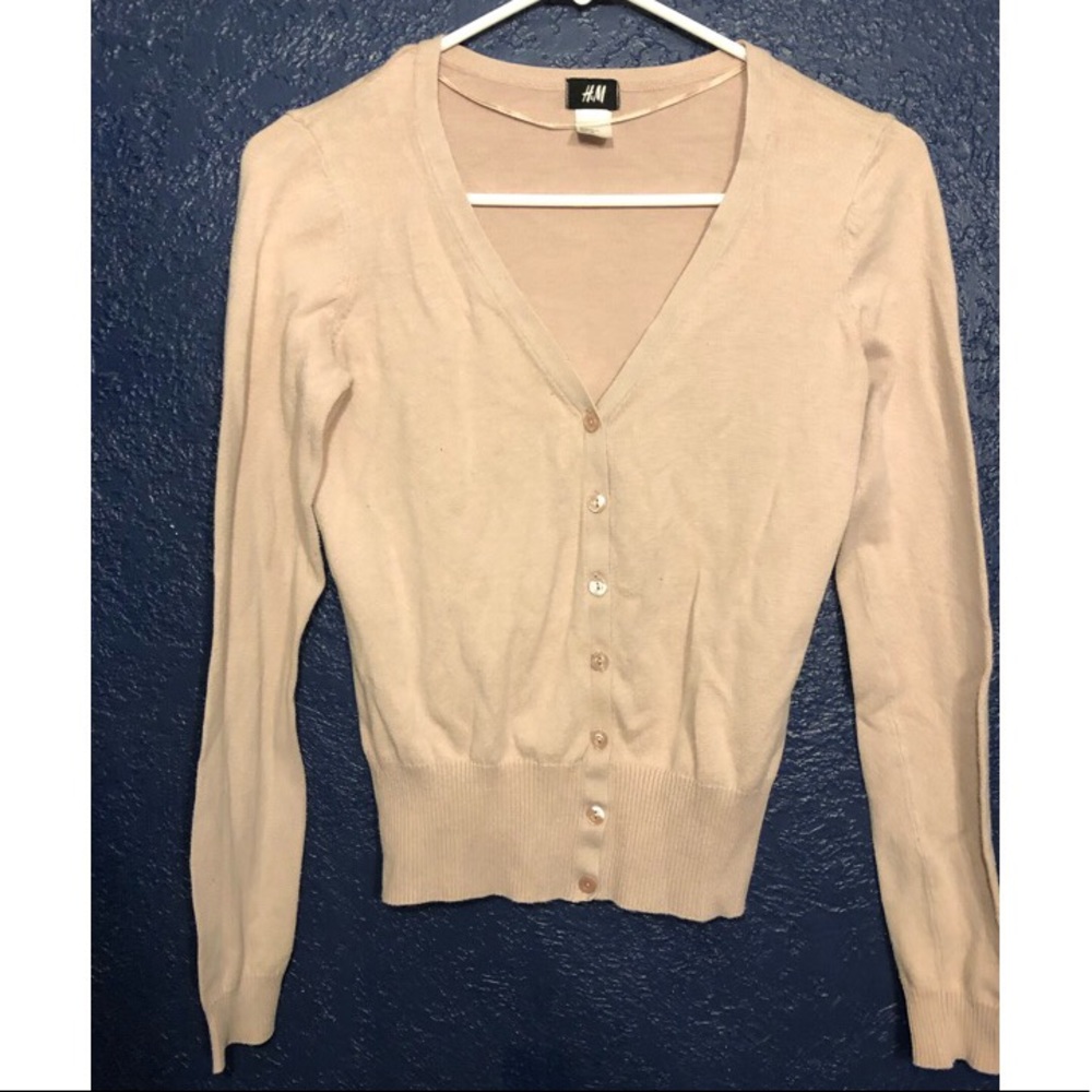 Pink H&M cardigan
